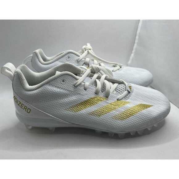 ADIDAS [ID1468] GRADE SCHOOL ADIZERO ELECTRIC 2 FOOTBALL CLEATS SIZE 5 - Picture 1 of 10